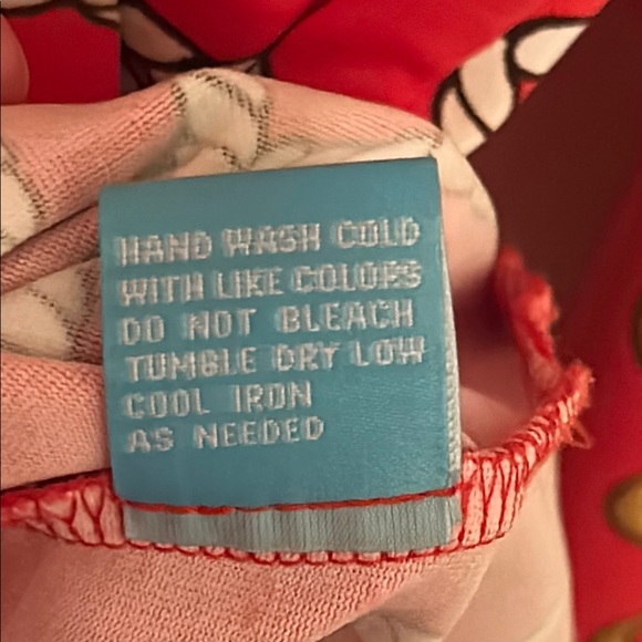 J. McLaughlin Red, White & Gold Nautical Rope Design Top, size M - Picture 6 of 10